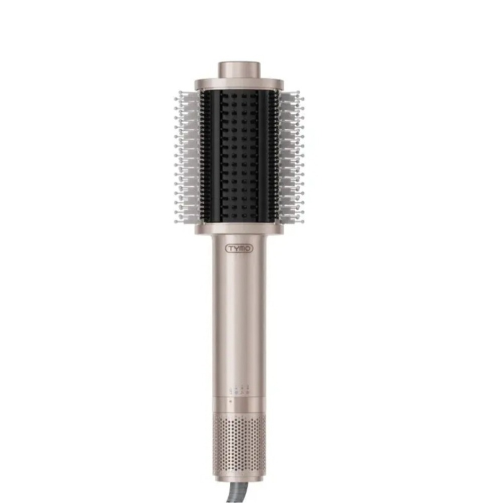 TYMO Airbeam Professional Hot Air Brush Hair Styler 1.5 Inch HC303G Gold NEW